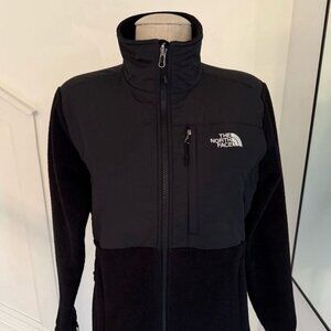 The North Face Women’s Medium Polartec Denali Fleece Jacket Black Full Zip